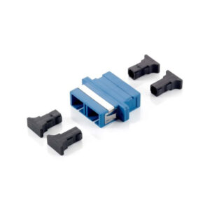 Adaptador fibra optica sc duplex monomodo pack 12u
