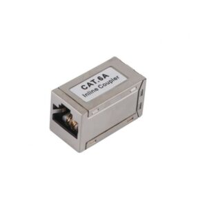 Adaptador rj45 cat.6a apantallado hembra hembra