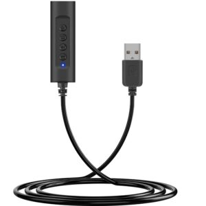 Adaptador usb equip life a jack 3.5" hembra a usb con control de volument y mute
