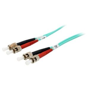 Cable fibra optica multimodo st/st om3 50/125 lsoh 2m color azul