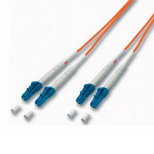 Cable fibra optica multimodo lc/lc 62,5/125 lsoh 2m color naranja
