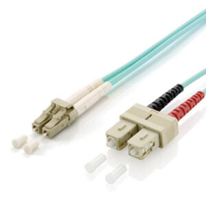 Cable fibra optica om3 duplex libre halogenos lc/sc 50/125u 10m libre halogenos