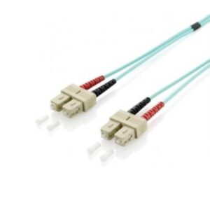 Cable fibra optica om3 duplex libre halogenos sc/sc 50/125u 2m