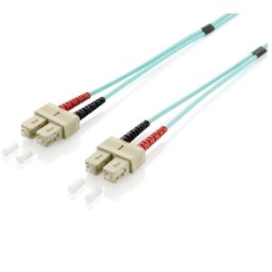 Cable fibra optica om3 duplex libre halogenos sc/sc 50/125u 10m