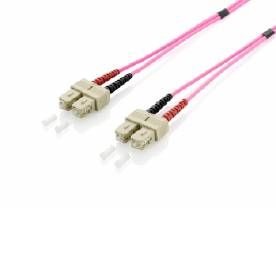 Cable fibra optica om4 multimodo libre halogenos sc/sc 50/125u 1m