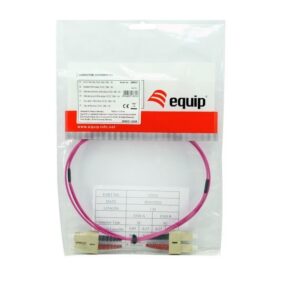 Cable fibra optica om4 multimodo libre halogenos sc/sc 50/125u 2m