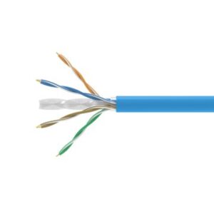 Bobina equip categoria 6a u/utp 305m dca lszh libre de halogenos color azul