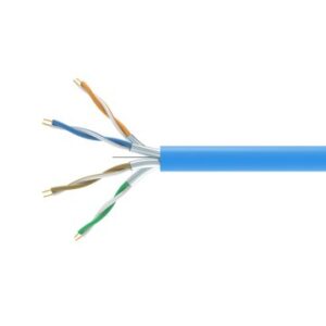 Bobina equip categoria 6a u/ftp 305m dca lszh libre de halogenos color azul