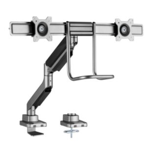 Soporte de mesa equip 650161 para 2 pantallas de 17"-32" max. 9kg por pantalla max.vesa 100x100 reso