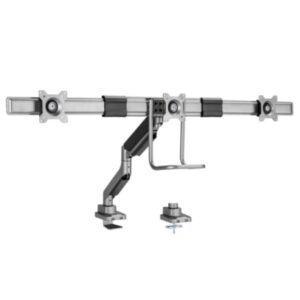Soporte de mesa equip 650162 para 3 pantallas de 17"-32" max. 6kg por pantalla max.vesa 100x100 reso