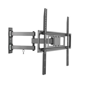 Soporte de pared orientable equip para pantalla de 37" - 70" doble brazo inclinable y giratorio max.