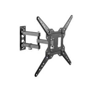 Soporte de pared orientable equip para pantalla de 23"-55" doble brazo inclinable/giratorio max.30kg