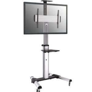 Soporte de suelo con ruedas equip para pantalla de 37" - 70" fijo rotacion 90º de aluminio max. ves
