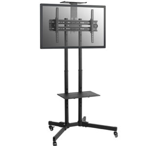 Soporte de suelo con ruedas equip para pantalla de 37" - 70" fijo max. vesa 600x400 hasta 50kg