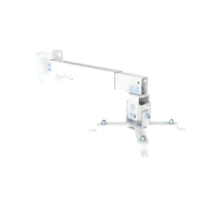 Soporte de proyector equip inclinable para techo o pared 430-650mm hasta 20kgs color blanco
