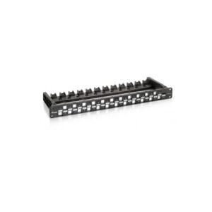 Patch panel vacio cat.6a 24 puertos keystone 1u