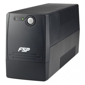 Sai fsp fp 800 800va 480w entrada 1xiec-c14 salida 2xschuko line-interactive formato torre negro