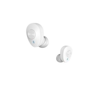Auricular intrauditivo bluetooth hama freedom buddy tws bateria 16h microfono y asistente color blan