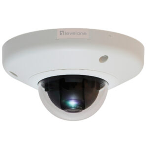 Camara exterior rj45 level one domo no wifi 3 megapixel poe exterior fcs-3054