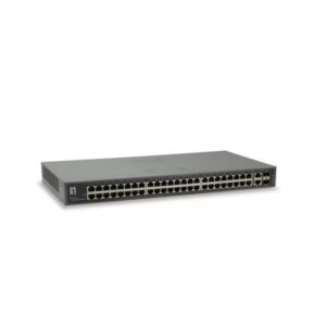 Switch level one 50-port fast ethernet switch, 2 x gigabit sfp/rj45 combo