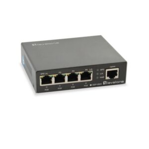 Switch level one gep-0523 no gestion 5p 10/100/1000 4p poe plus 60w