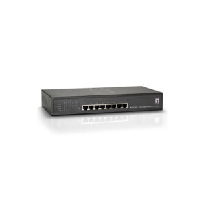 Switch level one no gestion 8p 10/100/1000 4 p poe plus 120w