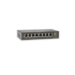 Switch level one gep-0823 no gestion 8p poe 10/100/1000 poe 120w