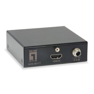 Hdmi extender level one hve-9010 4k2k rj45 cat.5 50 metros