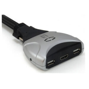 Conmutador automatico level one v/t/m 1a2 cpus hdmi usb con audio cables incluidos