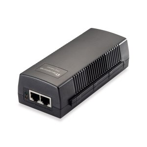 Poe injector adapter 10/100 level one pasa datos y alimentacion por el mismo cable 15.4w