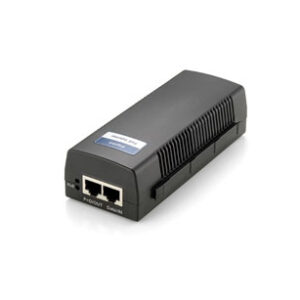 Poe injector adapter gigabit level one pasa datos y alimentacion por el mismo cable hasta 100m