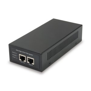 Poe injector adapter gigabit level one 60w pasa datos y alimentacion por el mismo cable