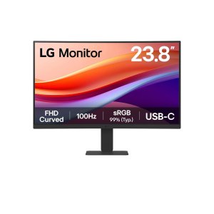 Monitor 24" curvo usb-c hdmi lg 24u421a-b va fhd 100hz 5ms 1500r negro