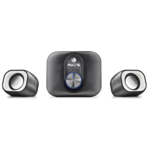 Altavoces 2.1 ngs mini comet usb 20w color negro