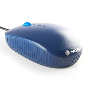 Mouse ngs flame blue optico con cable