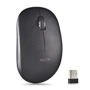 Mouse ngs wireless fog pro negro 1000dpi 2 botones nano receptor 2.4ghz