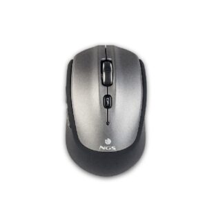 Mouse ngs wireless y bluetooth frizz 1000/1600 dpi con 5 botones color plata/negro*