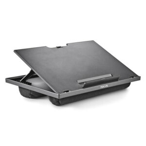Soporte de portatil ngs lapnest hasta 15,6" con base acolchada