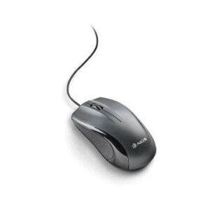 Mouse ngs musk laser con cable de 1200 dpi usb ambidiestros negro