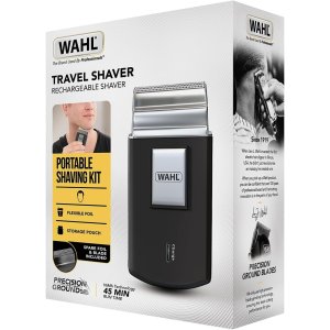 Afeitadora wahl 3615-1016 compacta bolsa para viaje recargable
