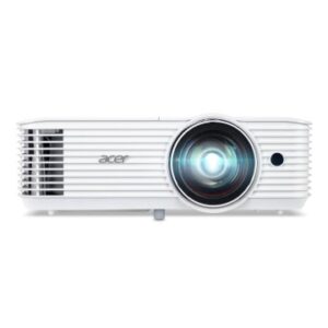 Proyector acer s1386whn, dlp 3d, wxga, 3600lm, 20000/1, hdmi, rj45, short throw 0.5, 2.7kg, euro eme
