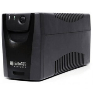 Sai riello net power - npw600de 600va / 360w - 10` line interactive 2 x shucko