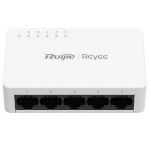 Switch no gestionable ruijie rg-es05g-l 5xrj45 10/100/1000mbps sobremesa no rack