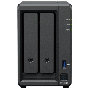 Servidor nas synology ds725+  2 bahias 4gb ram raid jbod,0,1,5,6,10