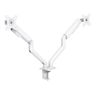 Soporte de mesa tooq db4132tnr-w para 2 pantallas 17-32" max 9kg/brazo vesa max. 100x100 blanco