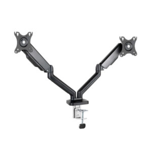 Soporte de mesa tooq db5132tnr-b para 2 pantallas 17" a 32" max 9kg vesa 75x75 y 100x100 engro