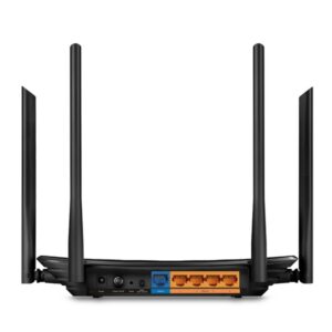 Router wifi dualband tp-link archer c6 ac1200 300mb en 2,4ghz y 867mb en 5ghz 5p giga 4 antenas fija