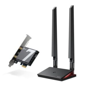 Pci express wifi 7 triple banda y bluetooth 5.3 tp-link archer tbe550e wifi 7 be9300 bluetooth 5.4