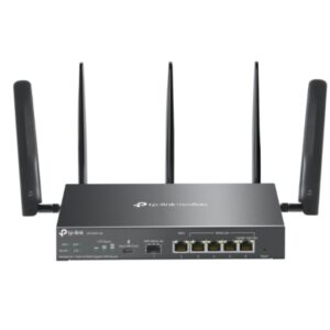 Router vpn tp-link er706w-4g gigabit omada ax3000 ranura nanosim 4g 1p sfp y 5p rj45 omada mesh wifi