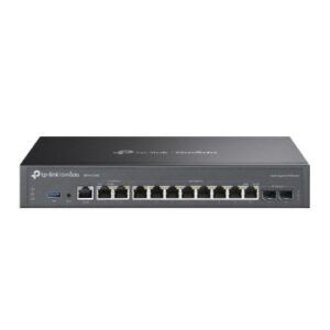 Router vpn tp-link er7412-m2 gigabit omada wan 2x2.5 8xrj45 gb 2xsfp gb 1xusb3.0 cpu 4 nucleos